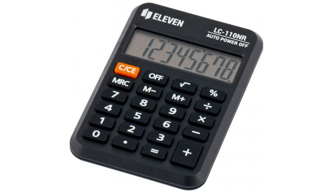 ELEVEN pocket calculator LC-110NR black