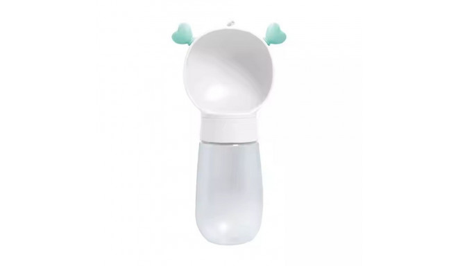 Dog outdoor drinking cup white