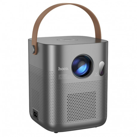 HOCO projector with Android software Wi-Fi Bluetooth 720P DT4 gray