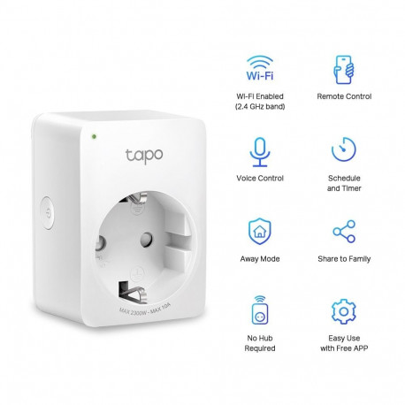 TP-Link Tapo P100 (4-pack) Smart Plug WiFi