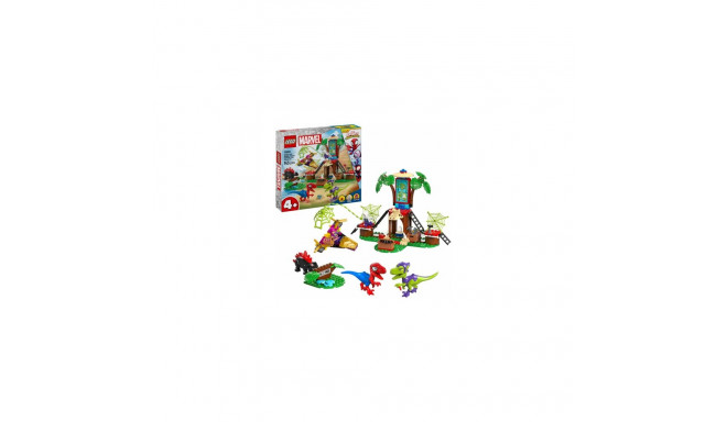 LEGO Spidey and Gobby's Raptor Battle at Tree House HQ 11200