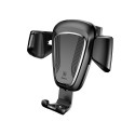 Baseus SUYL-01 Gravity 360 Universāls Auto Stiprinājums Gaisa Restei Melns