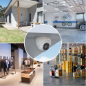 Ezviz H4 CS-H4 3MP 2K Outdoor IP67 Smart Home security camera MicroSD / Night vision White