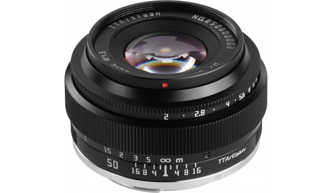 TTArtisan 50mm f/2 objektiiv Sonyle