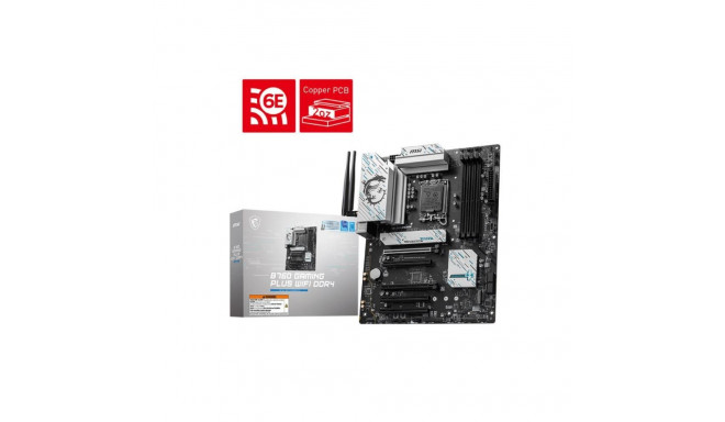 Mainboard|MSI|Intel B760 Express|LGA1700|ATX|Memory DDR4|Memory slots 4|5xPCI-Express 5.0 16x|2xM.2|