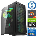 INTOP AQUA Ryzen 7 7700X 32GB DDR5 2TB SSD M.2 NVME+2TB RTX3060 12GB WIN11Pro