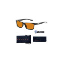 Gunnar Gunnar Glasses - Model: Vertex, Frame: Onyx, Lens: Amber Max - Anti-blue light glasses - Pate