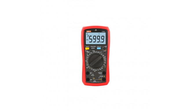 Skaitmeninis multimetras LCD; TRMS. NCV; (6000); VDC: 0.1÷600mV, 6V, 60V, 600V, 1kV, UNI-T