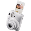 Instant camera Fujifilm Instax Mini 12 (Clay White) + 20 Fujifilm Instax Mini Film (Glossy) (Color)