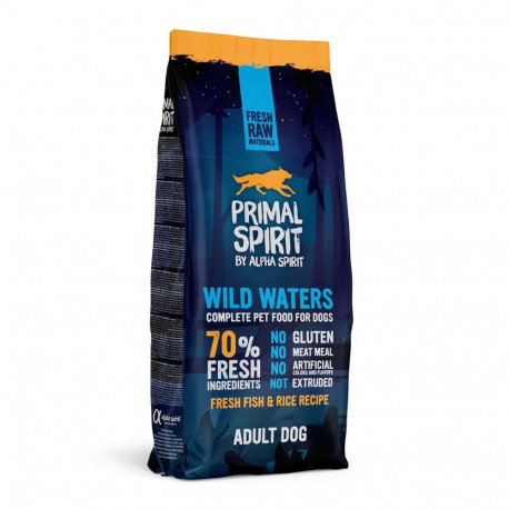 Dog Food - PRIMAL SPIRIT Wild Waters Semi-Moist Fish Adult 12 kg