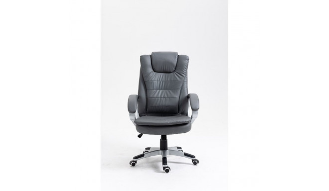 Heated Office Chair - Activejet YK7304 with Massage Grey