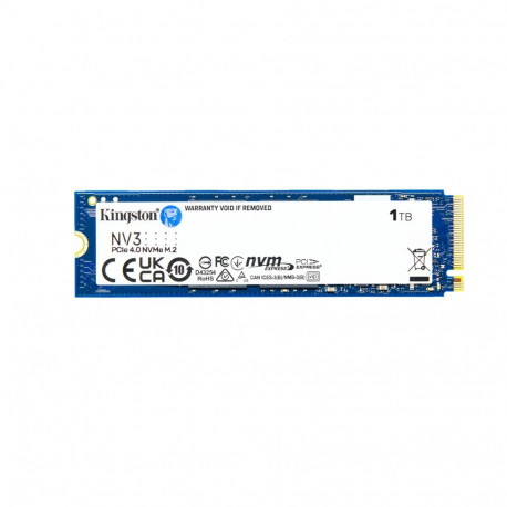 SSD - Kingston NV3 1TB M.2 2280 NVMe PCIe 4.0 6000MB/s 3D NAND