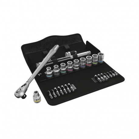 Set of keys and bits+ratchet Zyklop Metal 1/2''28