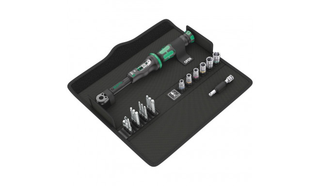 Torque wrench Click-Torque 1/4'' 2.5-25NM, 20 parts