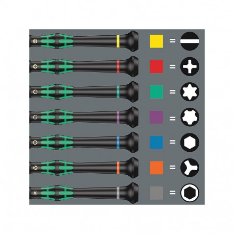 Wera 05118154001 lapikute kruvikeerajate komplekt