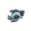 Makita DHS680RTJ portable circular saw 16.5 cm Black, Grey, Turquoise 5000 RPM
