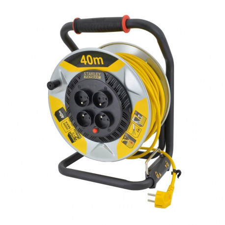 STANLEY-REEL EXTENSION CABLE 40m 3x1.5mm 16A IP20