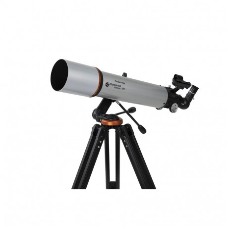 Celestron reflektor-teleskoop StarSense Explorer DX 102 240x, must, hõbedane