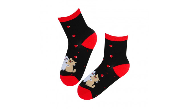 SOKISAHTEL AMICI kassidega musta värvi puuvillased sokid 444