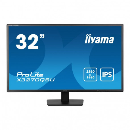 IIYAMA X3270QSU-B1 32inch IPS 2560x1440 250cd/m2 3ms 2xHDMI DP USB (P)