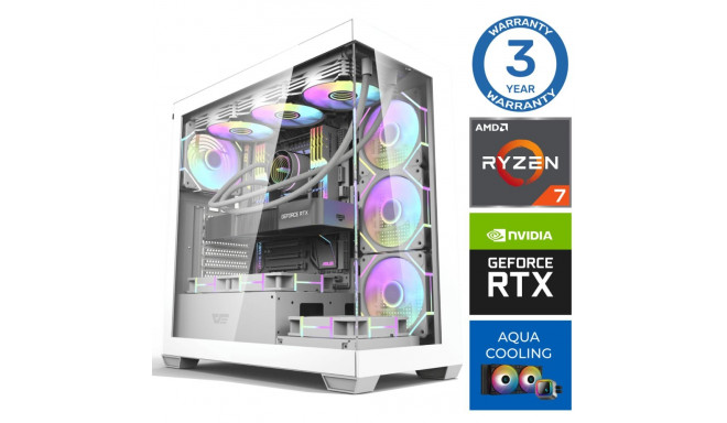 INTOP AQUA Ryzen 7 9700X 16GB DDR5 1TB SSD M.2 NVME RTX4060 8GB no-OS