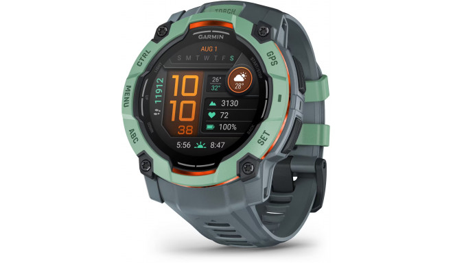 Garmin Instinct 3 AMOLED 50 мм, neo tropic/twilight