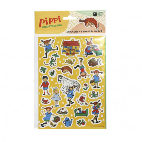 PIPPI Stickers 3 sheets