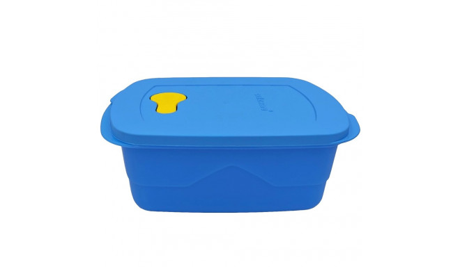 Cello MAX FRESH food container usable in microwave and fridge 2000ml blue