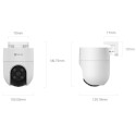 Ezviz H8C CS-H8C Wi-Fi Välistingimustes IP65 3MP 2K Nutikas Pan & Tilt 360 Kaamera MicroSD / Öö Näge