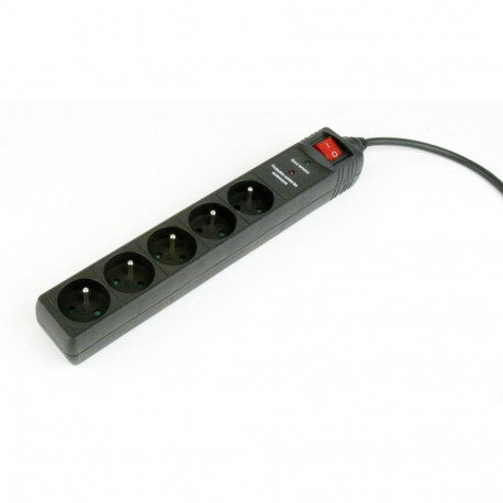 Power Strip - Gembird Spf5-c-10, Black