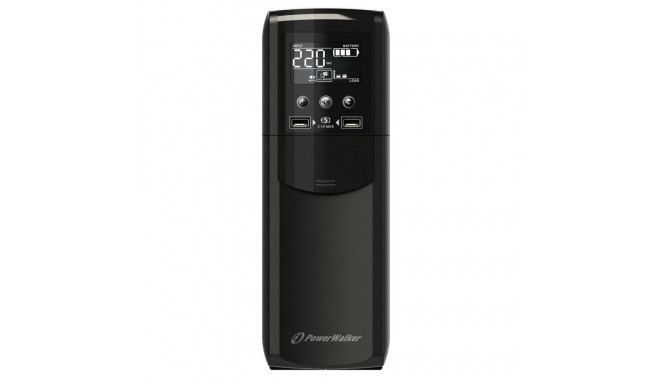 PowerWalker VI 1000 CSW FR line-interactive katkematu toiteallikas (UPS) 1 kVA 6000 W 4 AC väljundit