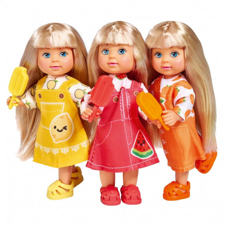 Simba nukk Evi Love: puuviljamaitselise jäätisega - 3 erinevat