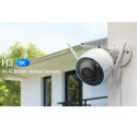 Ezviz H3 CS-H3 5MPX Nutikas Kodukaamera Välitingimustes IP67 Wi-Fi Kaamera MicroSD / Öönägemine 30m 