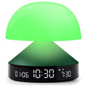 Lexon Mina Sunrise Alarm Clock with Light Dark Green