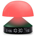 Lexon Mina Sunrise Alarm Clock with Light Dark Green