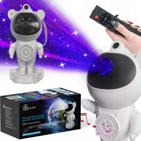ExtraLink EXTRALINK HOME ASTRONAUT WITH SPEAKER STAR PROJECTOR 05