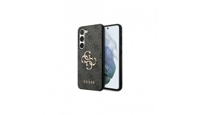 Guess GUHCS23S4GMGGR S23 S911 grey/grey hardcase 4G Big Metal Logo