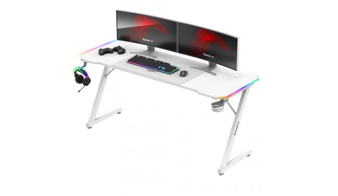 Gaming Desk - Huzaro Hero 4.8 160cm RGB White