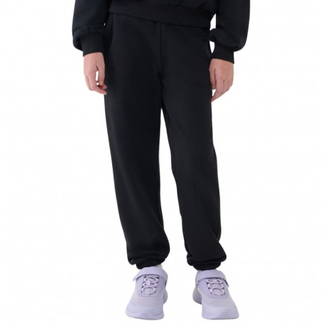 Spodnie dla dziewczynki 4F CAS F0950 głęboka czerń 4FJWSS25TTROF0950 20S 146cm