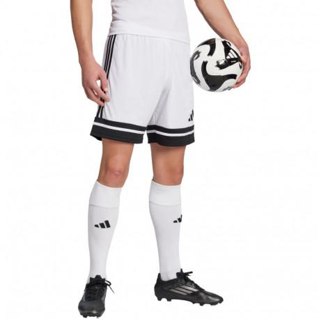 Adidas meeste lühikesed püksid Squadra 25 JH3412 L, valge-must