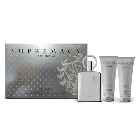 AFNAN SUPREMACY EAU DE PARFUM 100ML + BALSAMO AFTER SHAVE 100ML + GEL DE BAÑO 100ML