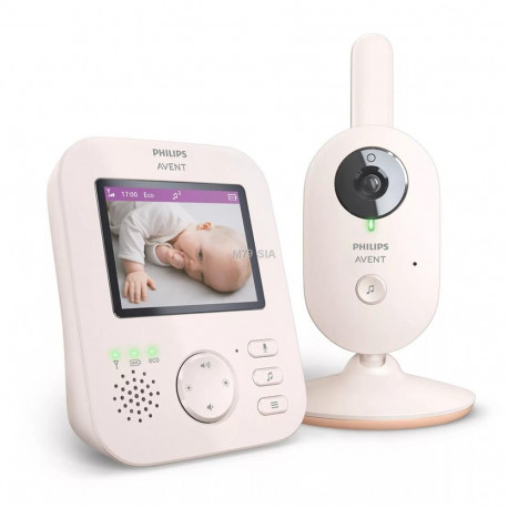 Akcija! Philips Avent Digitālā video mazuļu uzraudzības ierīce ar 2.8 collu krāsu ekrānu SCD881/26