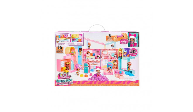 L.O.L. Surprise Squish Sand Magic House with Tot MGA Doll with House and Accessories