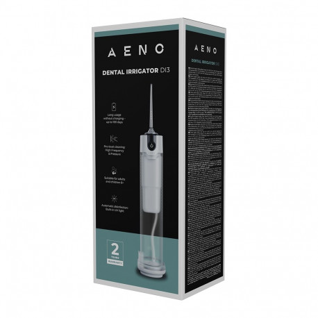 AENO DI3 Dental Irrigator, UV, 140 PSI, 2500 mAh, White