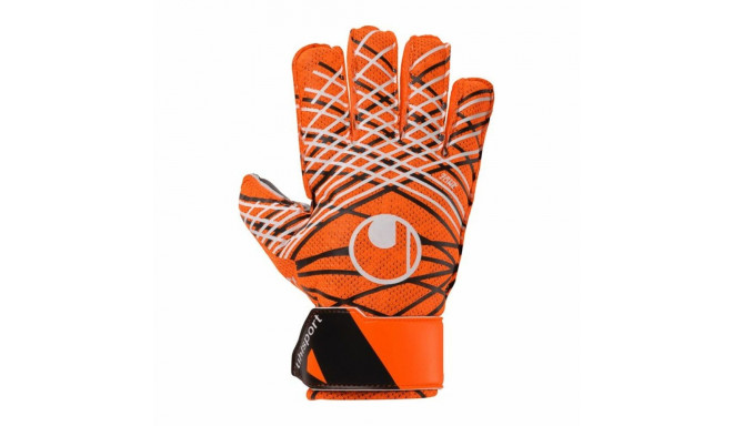 Goalkeeper Gloves Uhlsport Starter Resist+ Dark Orange Adults - 9