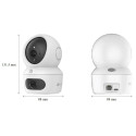 Ezviz H7C CS-H7c Siseruumide Kahe objektiiviga 4MP 2K Nutikas Pan & Tilt 360 Kaamera MicroSD / Öönäg