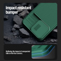 Nillkin CamShield PRO Magnetic Hard Case for Apple iPhone 15 Pro Max Deep Green