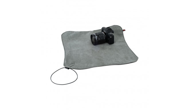 Artisan & Artist I ACAM-80 I Camera Wrap Professional Use Multifunctional Cloth, Black/Grey