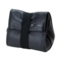 Artisan & Artist I ACAM-77 I Leather Pouch in Kipskin Leather (S) Black