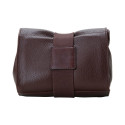 Artisan & Artist I ACAM-78 I Leather Pouch (L) Brown